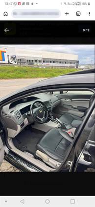 HONDA CIVIC 1.8 EXS 16V FLEX 4P AUTOMÁTICO